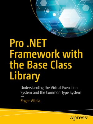 cover image of Pro .NET Framework with the Base Class Library